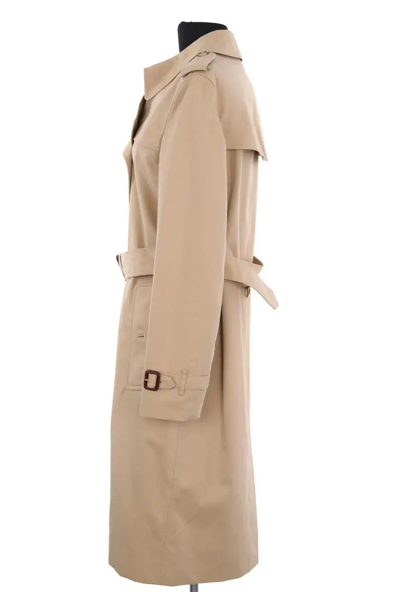 Trench-coat Burberry Camel en Synthétique