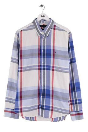 Chemise Tommy Hilfiger Bleu en Coton, taille XS - Seconde Main