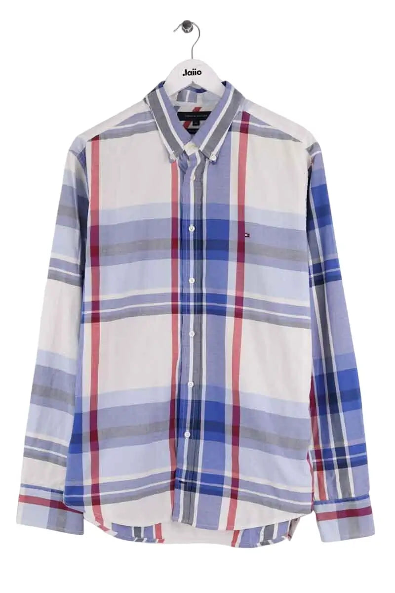 Chemise Tommy Hilfiger Bleu en Coton, taille XS - Seconde Main