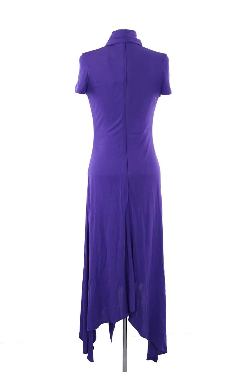Robe Acne Studios Violet en Synthétique