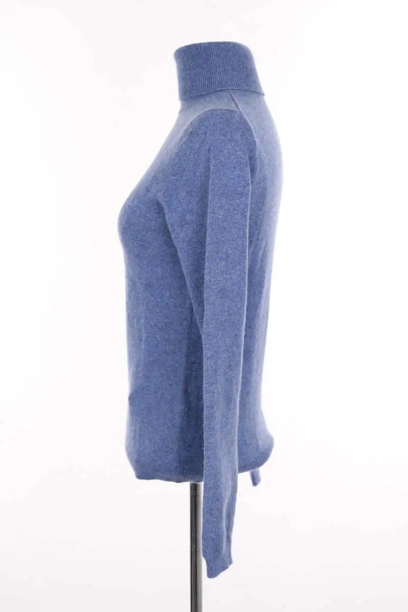Pull Eric Bompard Bleu en Cachemire
