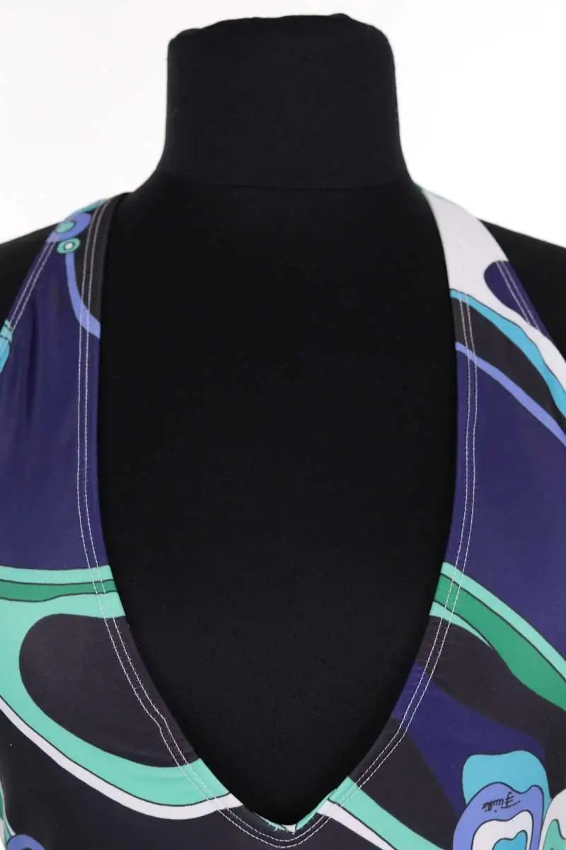 Maillot de bain Emilio Pucci Bleu en Synthétique