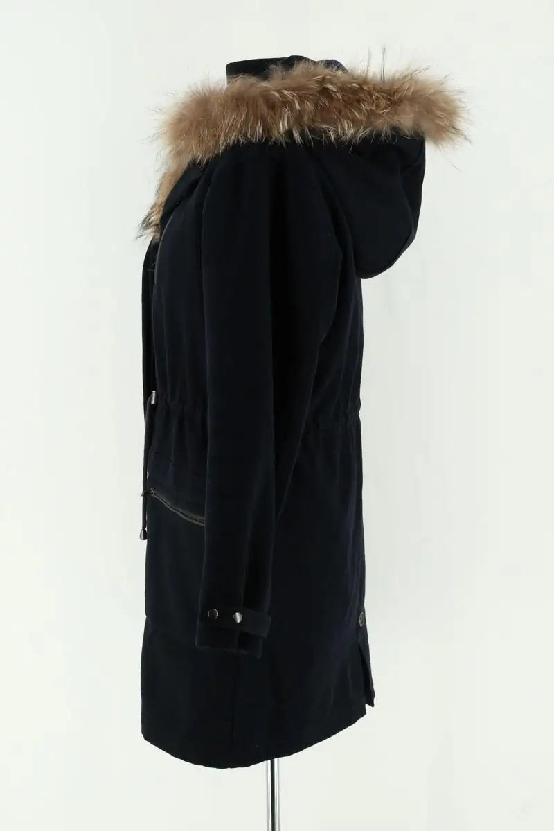Manteau Vanessa Bruno Bleu en Coton