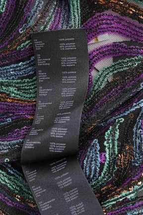 Top sans manche Maje Emilio Multicolore en Paillettes