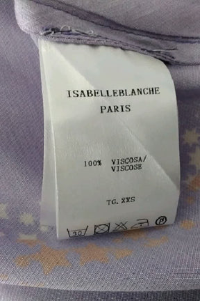 Robe Isabelle Blanche  Violet