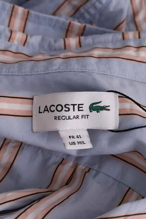 Chemise Lacoste Bleu en Coton