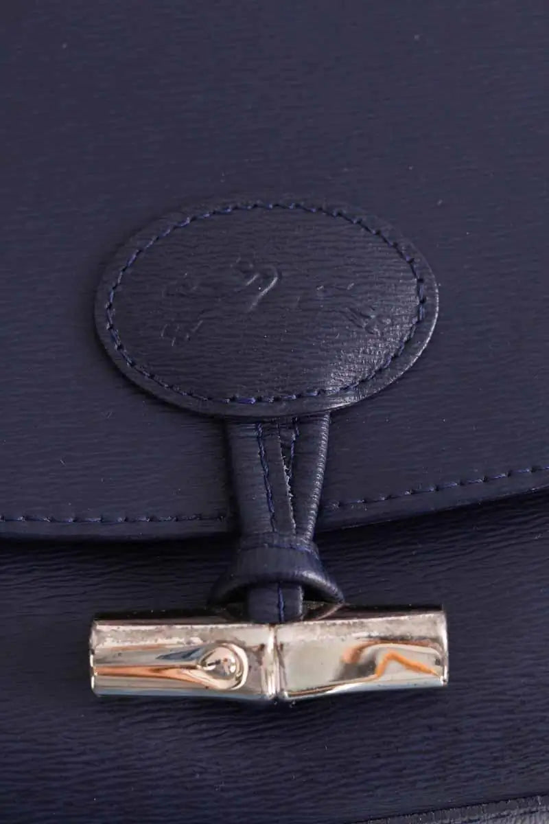 Sac à bandoulière Longchamp Marine en Cuir