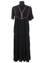 Robe Ba&Sh Noir en Synthétique, taille S - Seconde Main