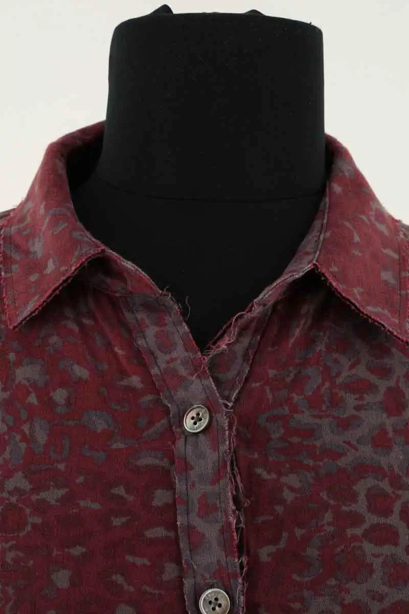 Robe Zadig & Voltaire Bordeaux en Coton