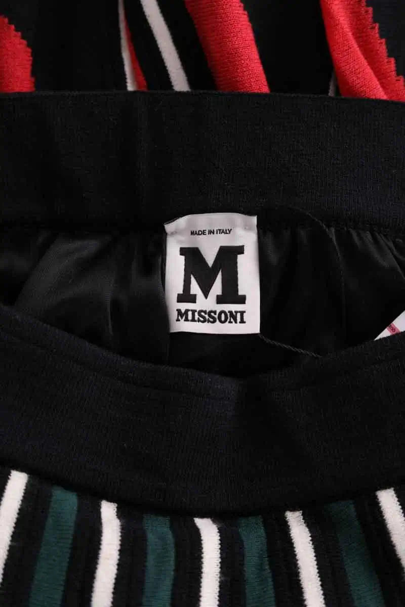 Jupe Missoni Noir en Coton