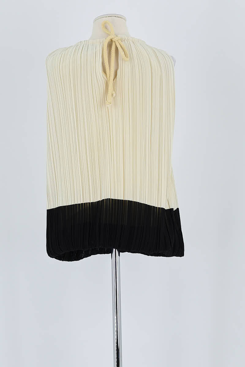 Top sans manche Sonia Rykiel  Beige