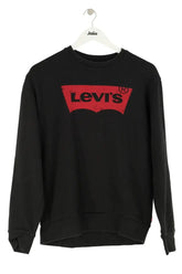 Pull Levi's Noir en Coton, taille S - Seconde Main