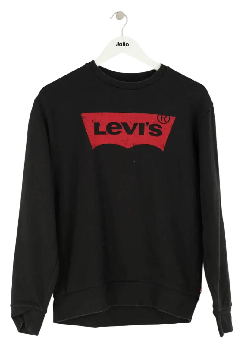 Pull Levi's Noir en Coton, taille S - Seconde Main