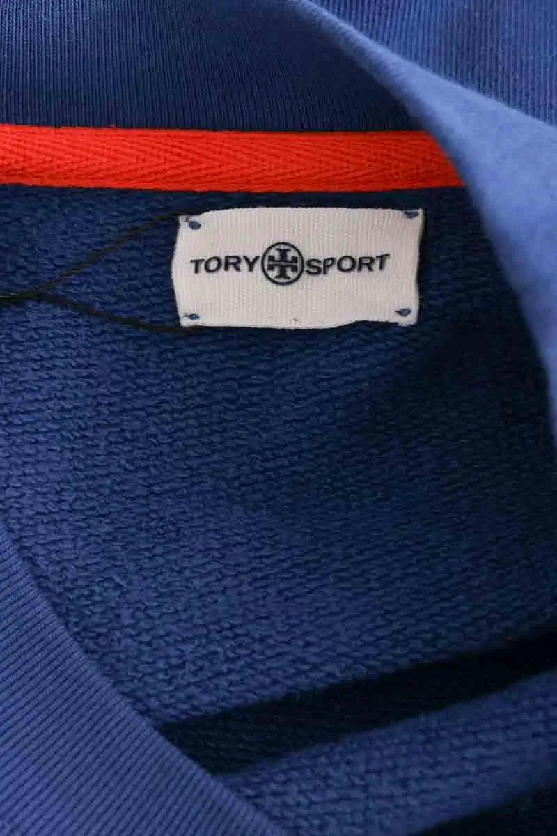 Sweatshirt Tory Burch Bleu en Coton