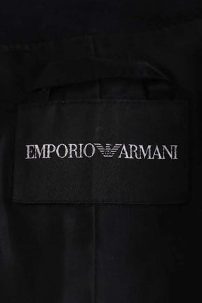 Blazer Emporio Armani Noir en Laine