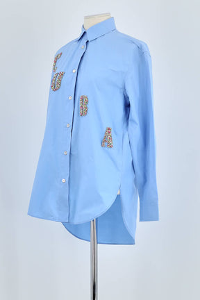 Chemise Sandro  Bleu