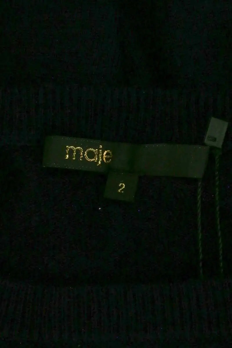 Pull Maje Marine en Laine