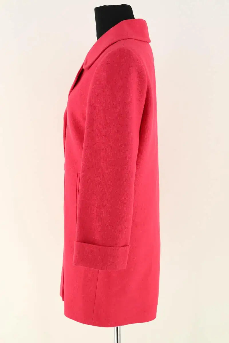 Manteau Claudie Pierlot Rose en Coton