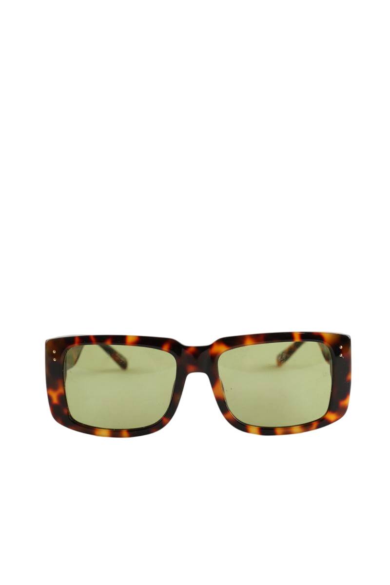 Lunettes de soleil Linda Farrow  Marron