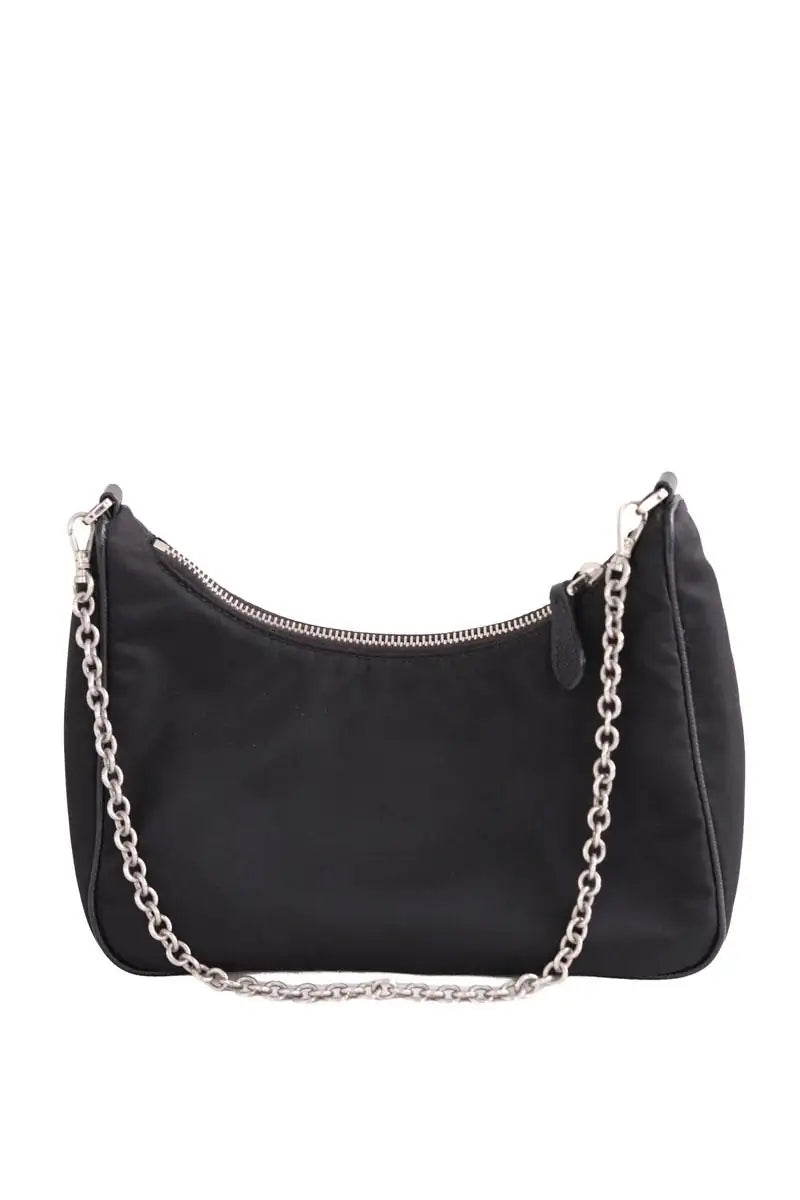 Mini sac Prada Re-edition 2005 Noir en Synthétique