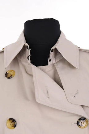 Trench-coat Burberry Gris en Synthétique