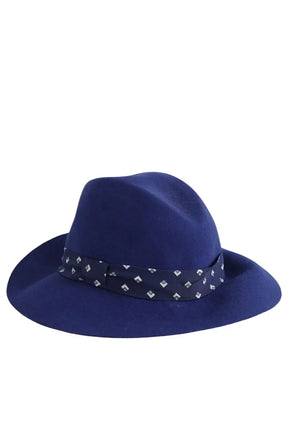 Panama Max Mara Bleu en Laine, taille M - Seconde Main
