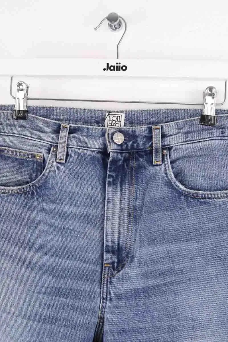 Jean droit Toteme Bleu en Coton