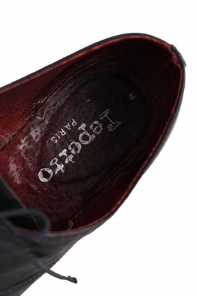 Chaussures à lacets Repetto Noir en Cuir