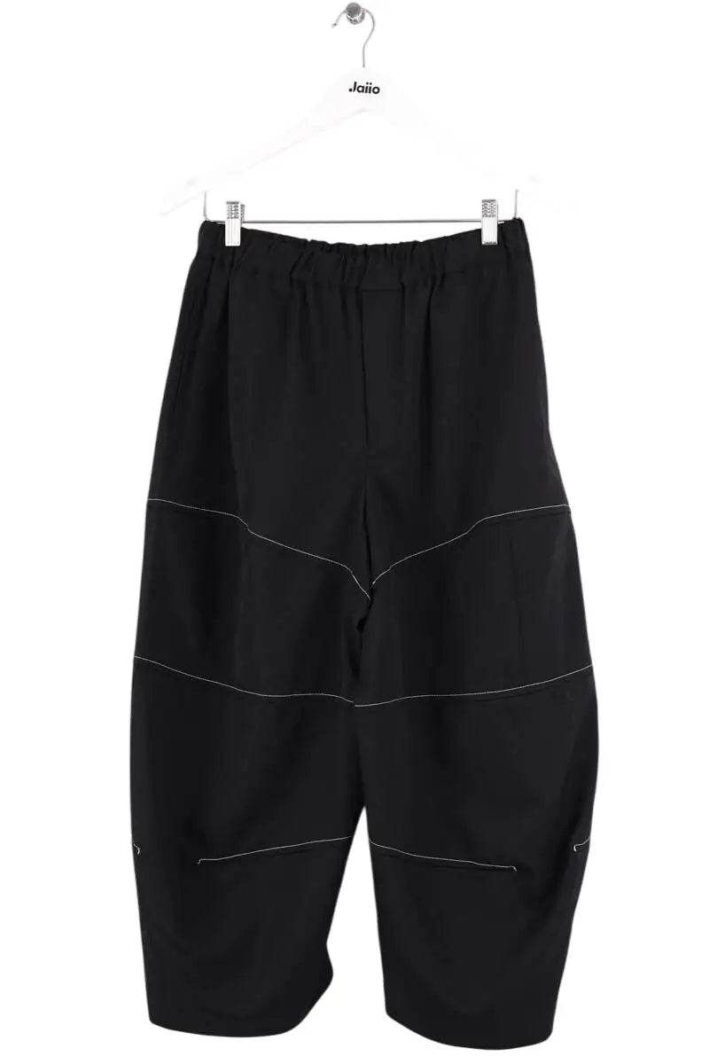 Pantalon Carot Comme Des Garçons Noir en Laine, taille M - Seconde Main
