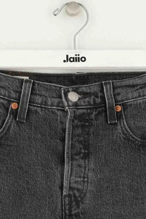 Jean droit W23 L26 Levi's 501 Anthracite en Coton