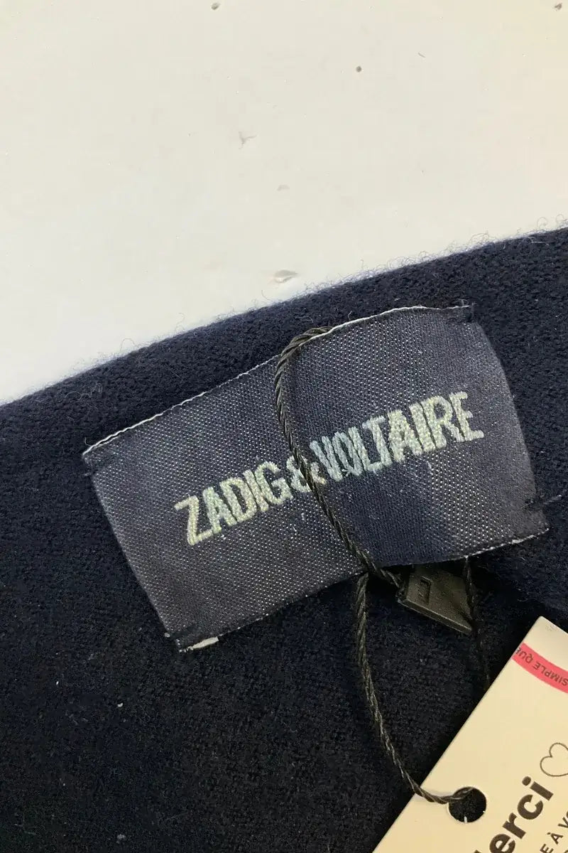 Pull Zadig & Voltaire Marine en Laine