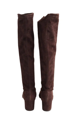 Bottes LK Bennett Eldon Marron en Daim