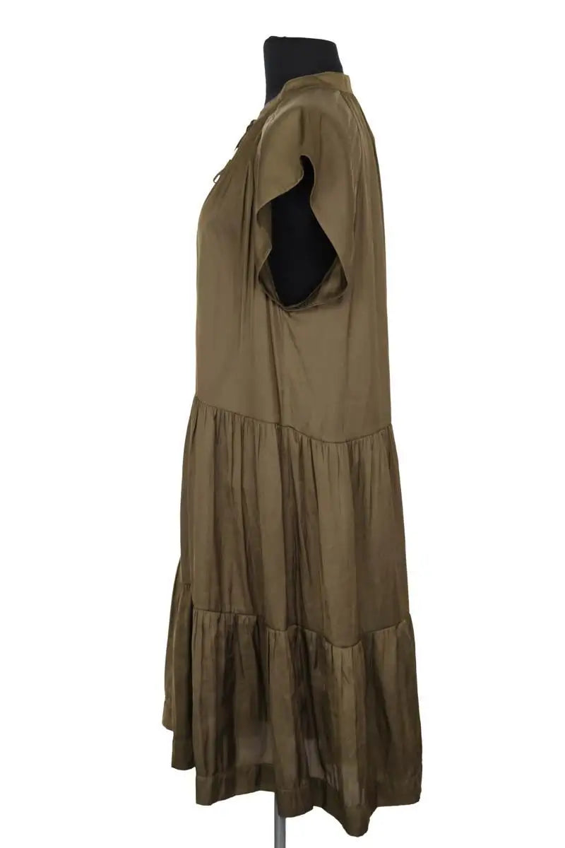 Robe Zadig & Voltaire Kaki en Synthétique