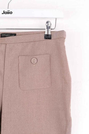 Pantalon droit Tara Jarmon Beige en Coton
