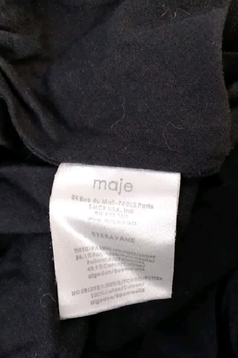 Robe Maje  Noir