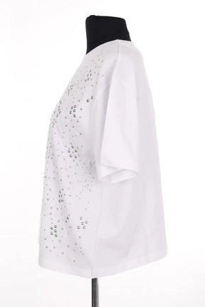 T-shirt Paco Rabanne Blanc en Coton