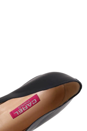 Mocassins Carel Noir en Cuir