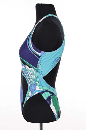 Maillot de bain Emilio Pucci Bleu en Synthétique