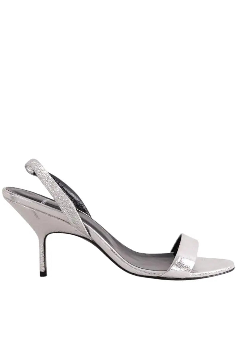 Talons Pierre Hardy Argent en Cuir, taille 40 - Seconde Main