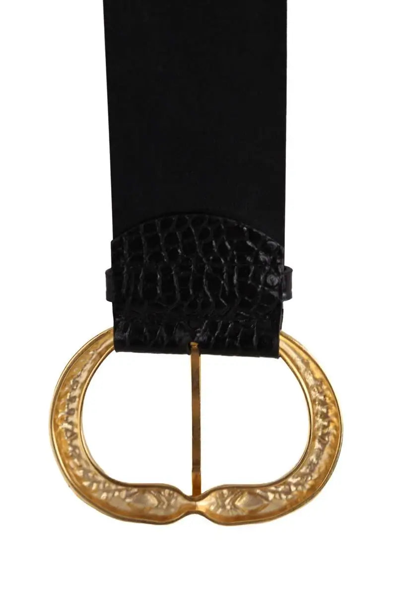 Ceinture en cuir Claudie Pierlot Noir en Cuir