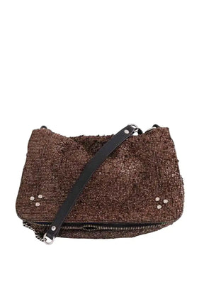 Sac porté épaule Jérôme Dreyfuss Marron en Cuir - Seconde Main
