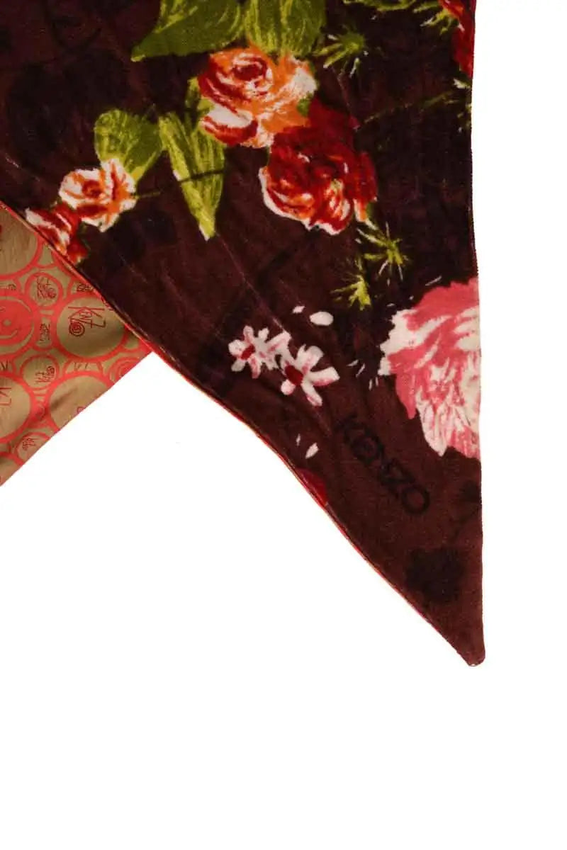 Écharpe Kenzo Marron en Synthétique