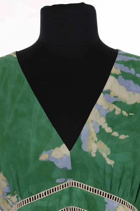 Robe Ba&Sh Vert en Coton