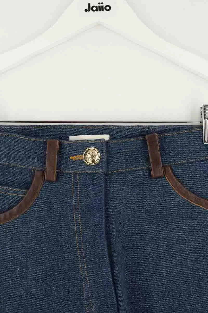 Mini short Sandro Bleu en Coton