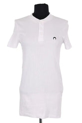 Top Marine Serre Blanc en Coton, taille XS - Seconde Main