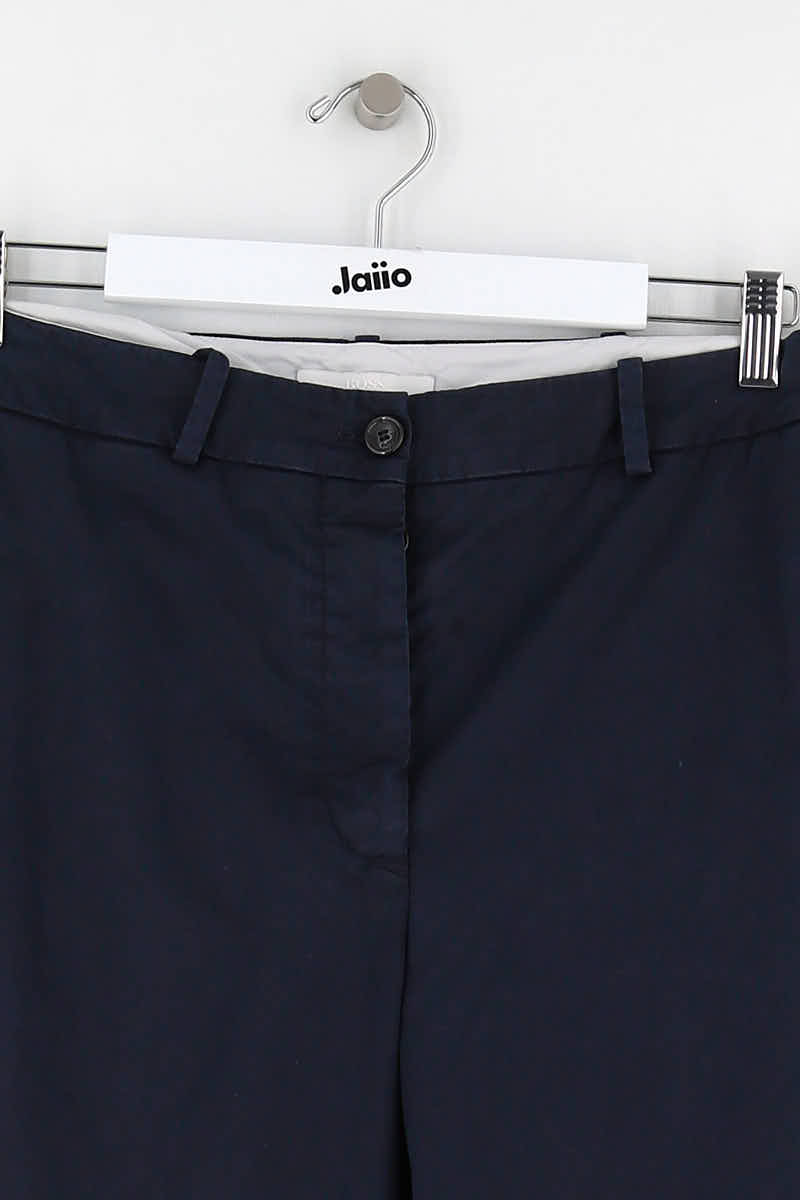 Pantalon droit Hugo Boss  Marine