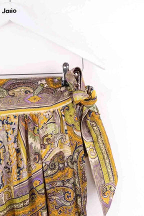Mini jupe Isabel Marant Jaune en Viscose