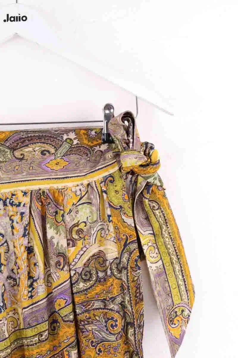 Mini jupe Isabel Marant Jaune en Viscose