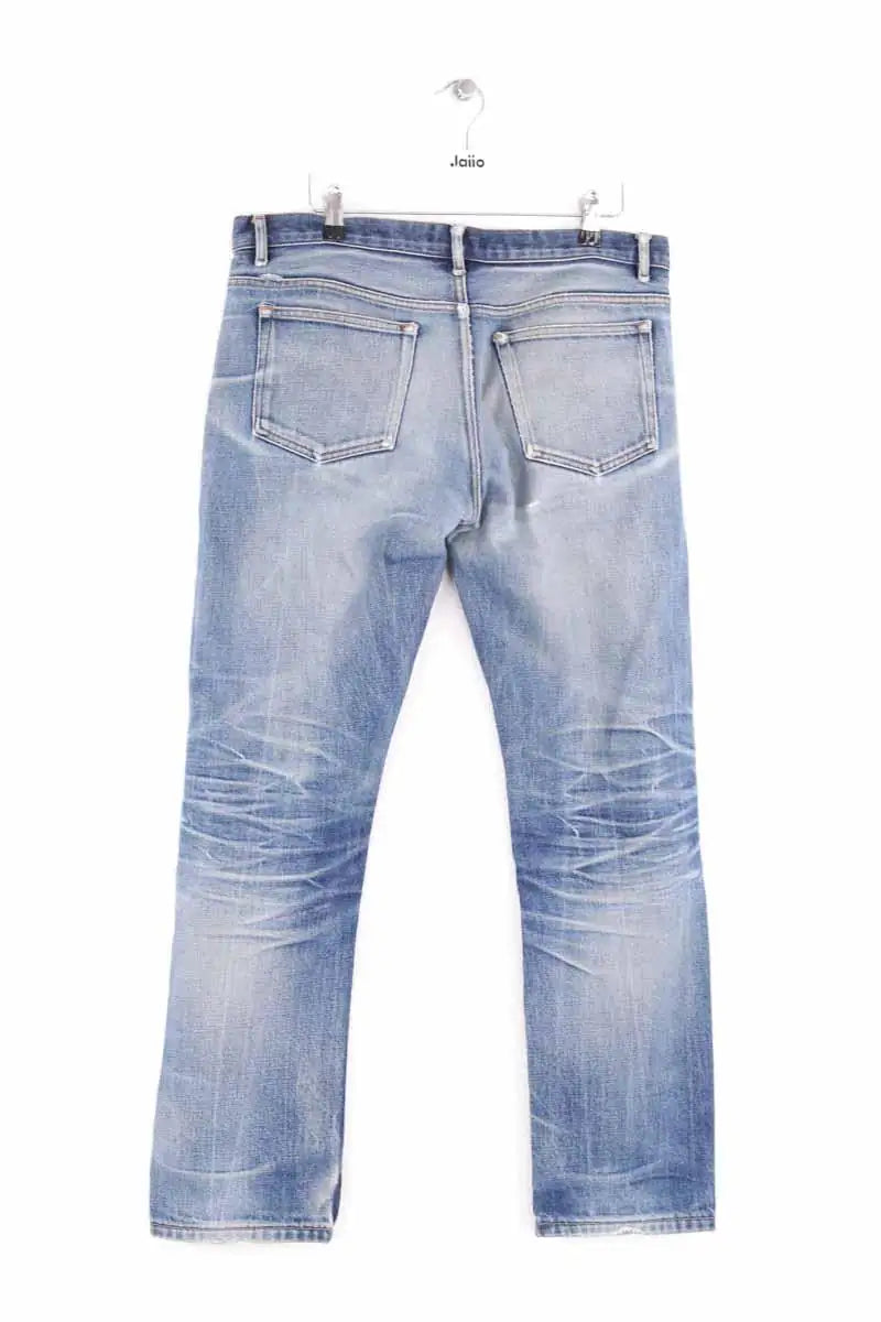 Jean droit APC Bleu en Coton