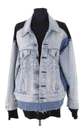Blouson Junya Watanabe Bleu en Coton, taille S - Seconde Main